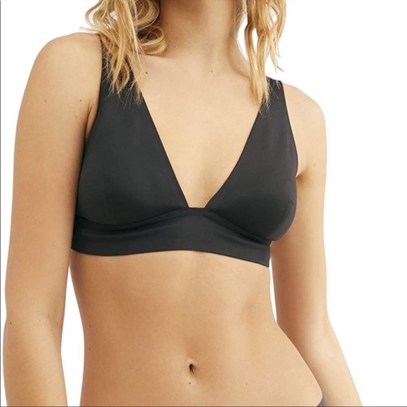 Free People Erin Scuba Bralette Black - Picture 2 of 10